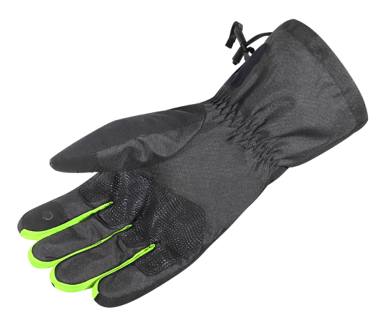 LS2 Thermorain Black H-V Yellow UNISEX